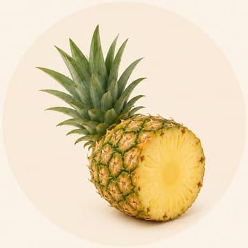 Ananas, ingrédient des jus Nanou Detox