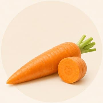 Carotte, ingrédient des jus Nanou Detox