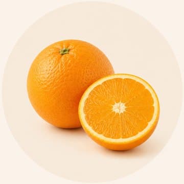 Orange, ingrédient des jus Nanou Detox
